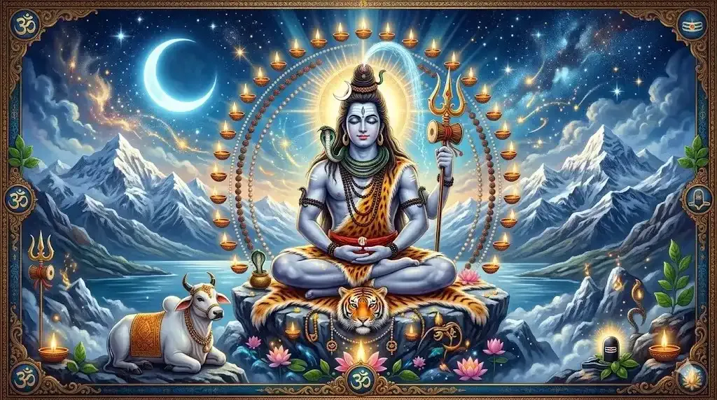 శివ అష్టోత్తర శతనామావళి — శివుని 108 నామాలు (అర్థాలతో) — పూజలు, శ్లోకాలు, మంత్రాలు
