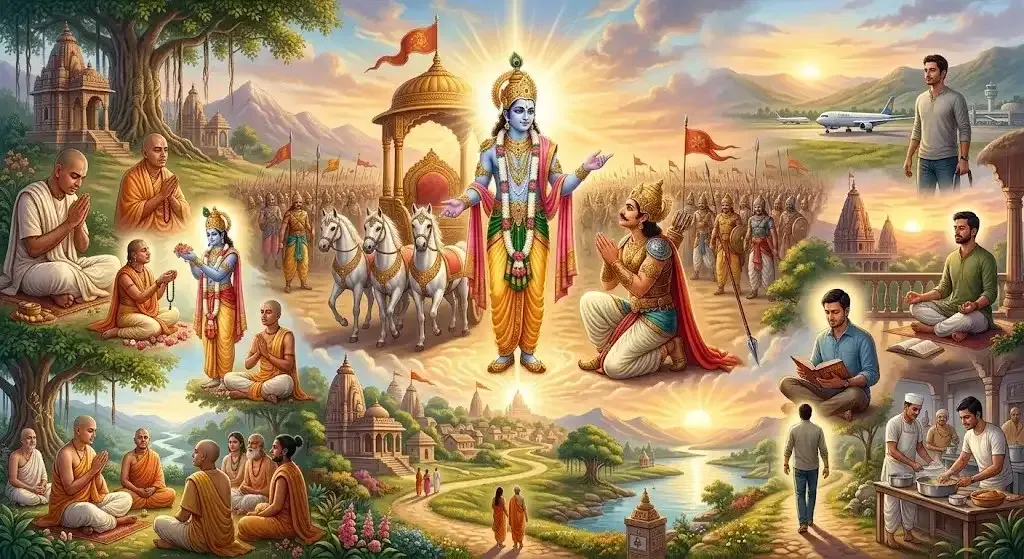 Swaraj in the Bhagavad Gita: Inner Freedom and Self-Mastery — Spirituality