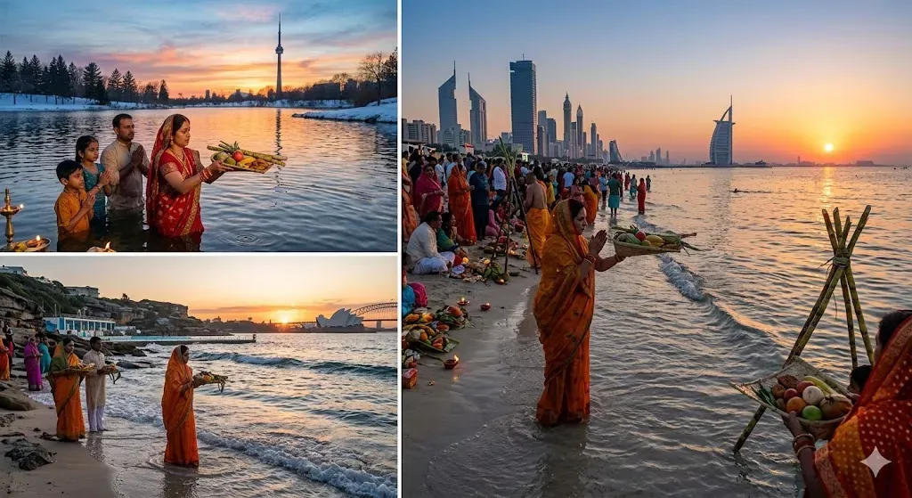 Chhath Puja 2026: Canada, Australia & UAE Guide — Festivals