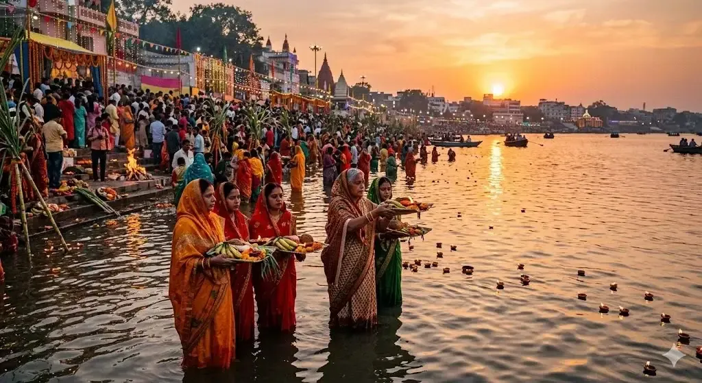 Chhath Puja 2026: Dates, Arghya Timings & Full Vidhi — Festivals