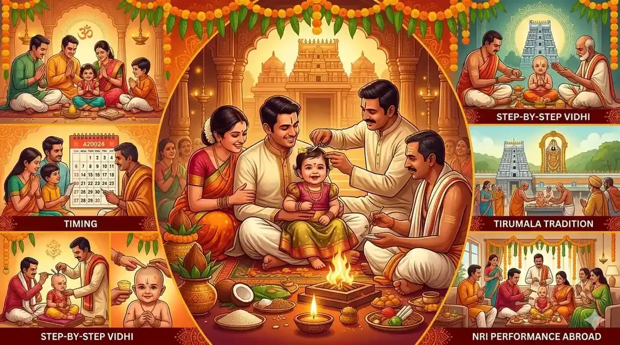 Choodakarana (Mundan) — Baby’s First Tonsure Ceremony (NRI Guide) — Spirituality