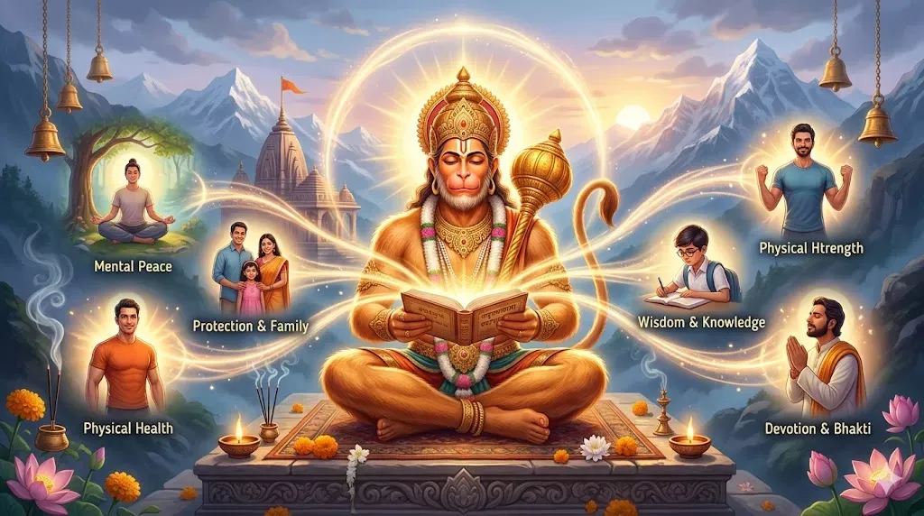 Hanuman Chalisa Benefits — Why Chant It Daily — Pooja, Slokas and Mantras