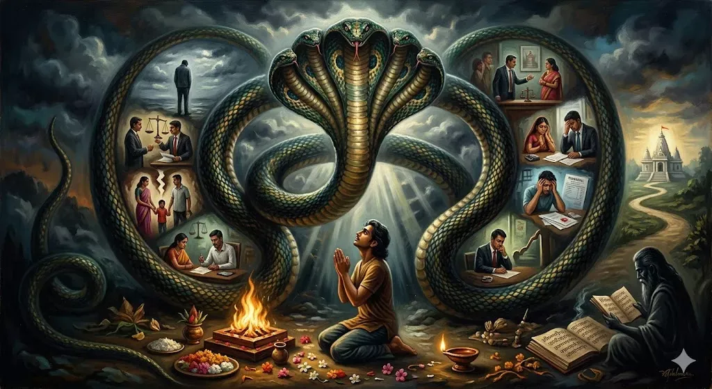 Kaal Sarpa Dosha: 12 Types, Effects & Remedies — Astrology