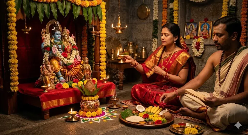 Kedareswara Vratam 2026: Date, Story, Vrat Vidhi & Mantra — Festivals