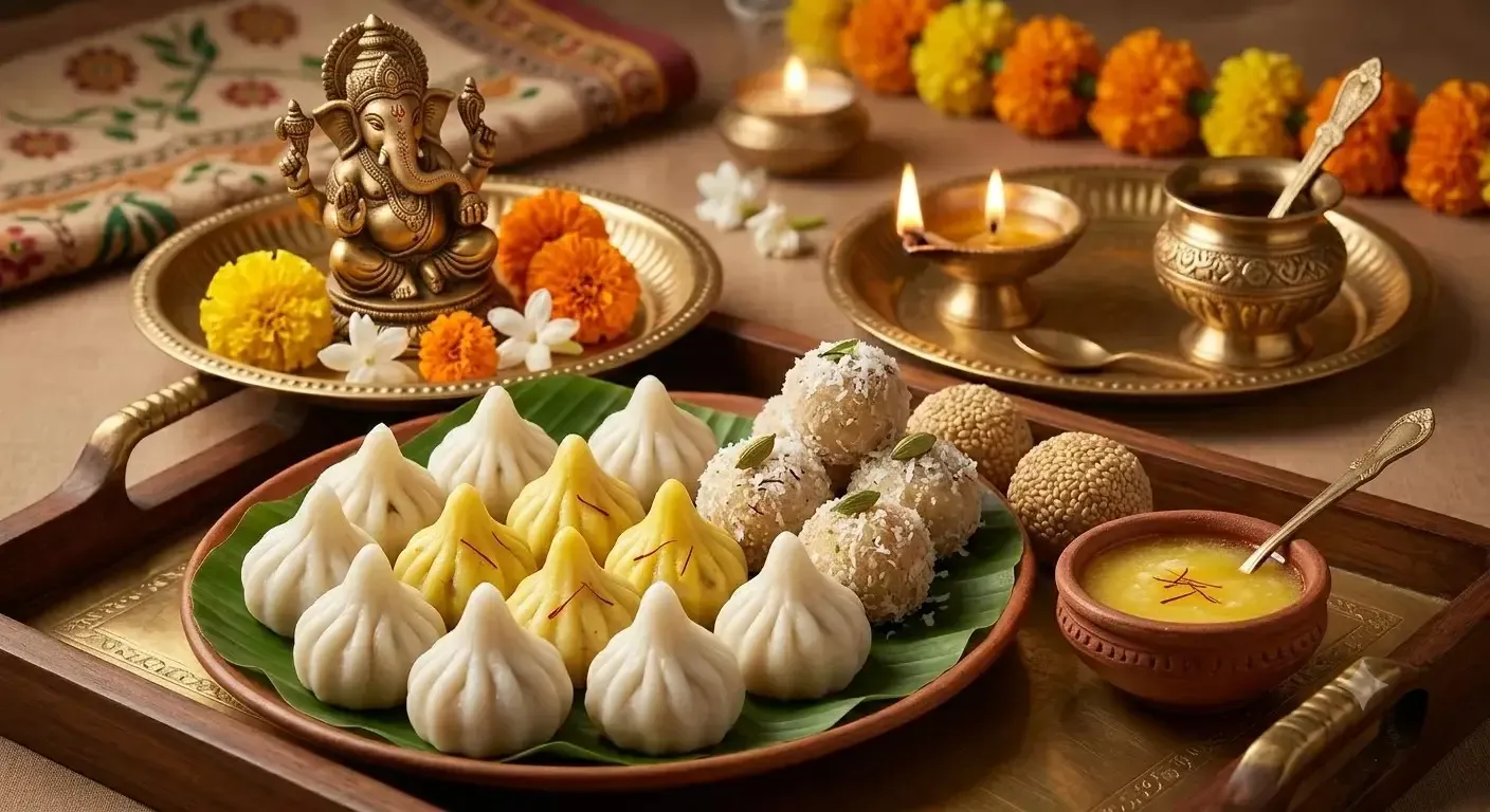 Modak & Undrallu Recipe — Lord Ganesha’s Favourite Prasadam — Ganesh Chaturthi