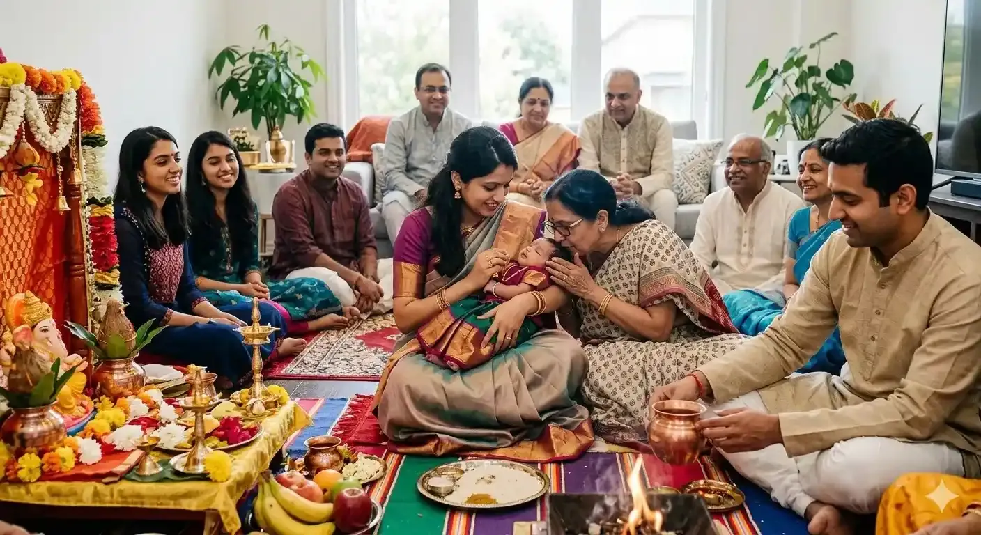 Namakaranam — The Hindu Baby Naming Ceremony (NRI Guide) — Spirituality