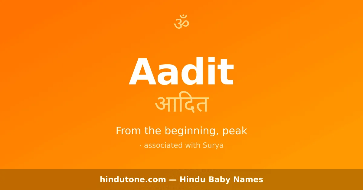 Aadit
