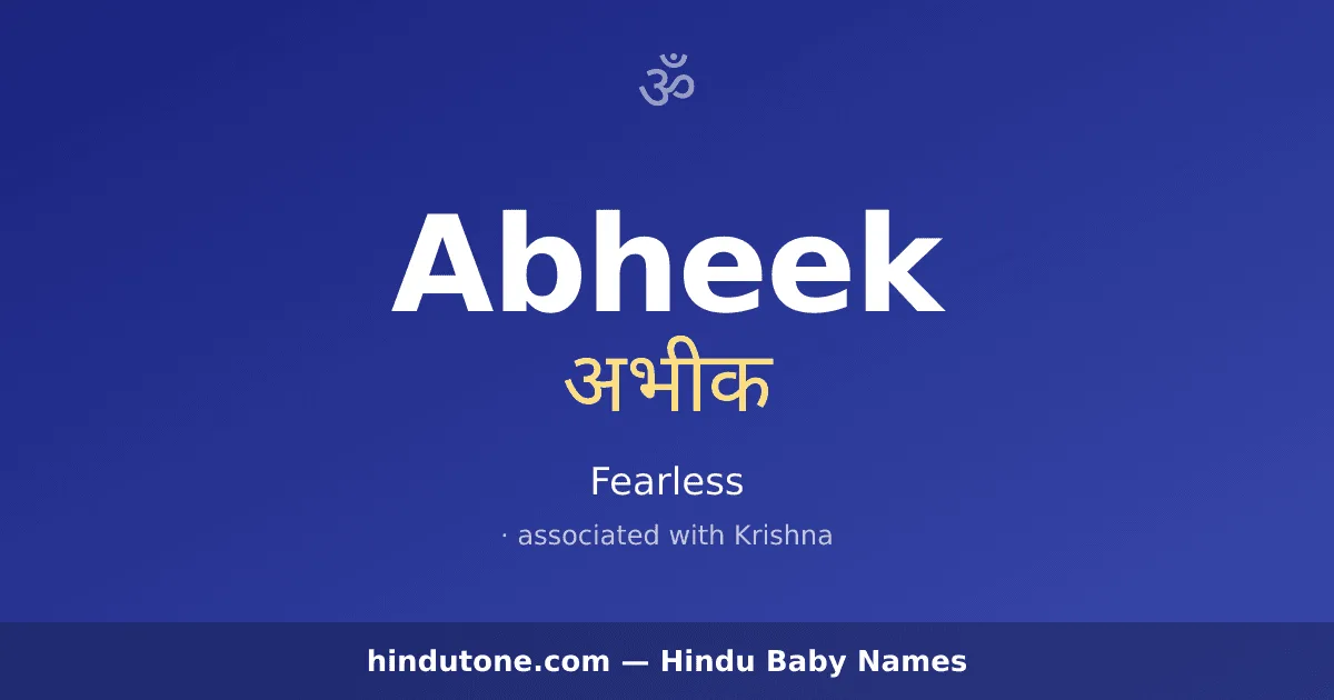 Abheek
