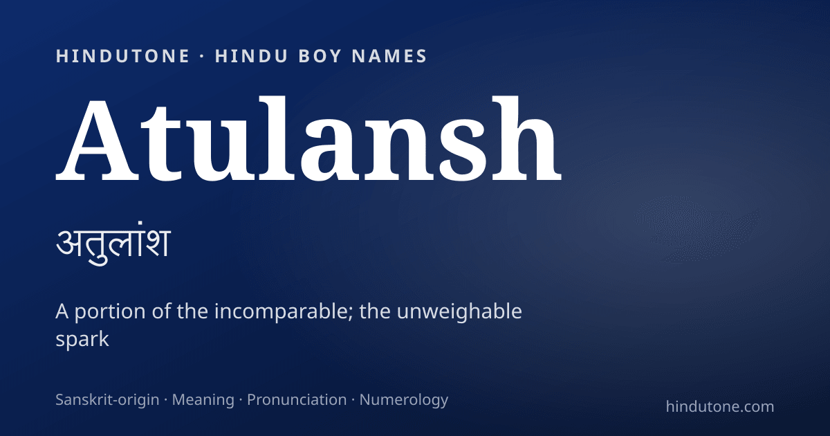 Atulansh