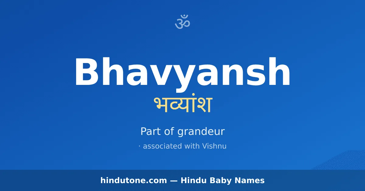 Bhavyansh