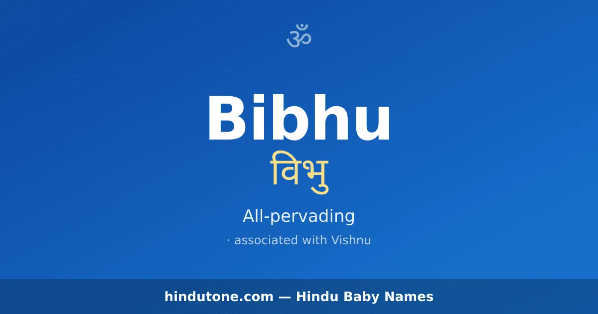 Bibhu