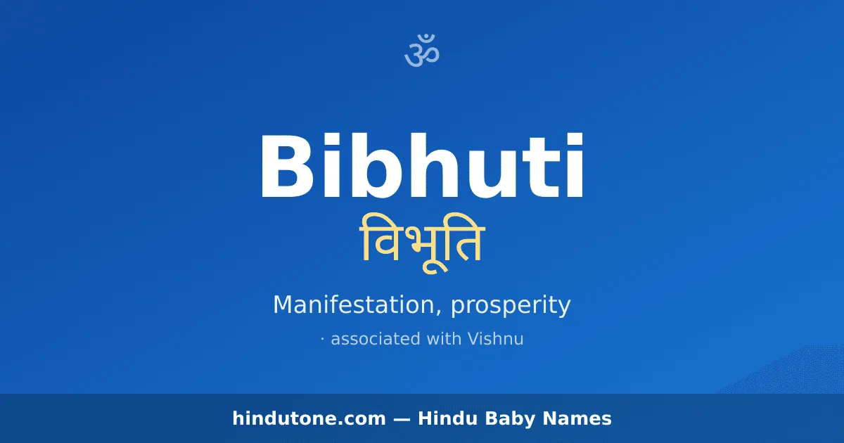 Bibhuti