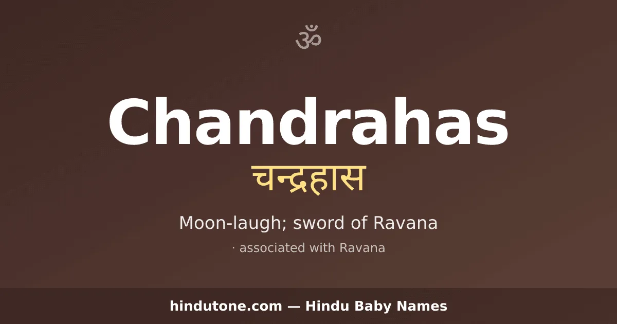 Chandrahas