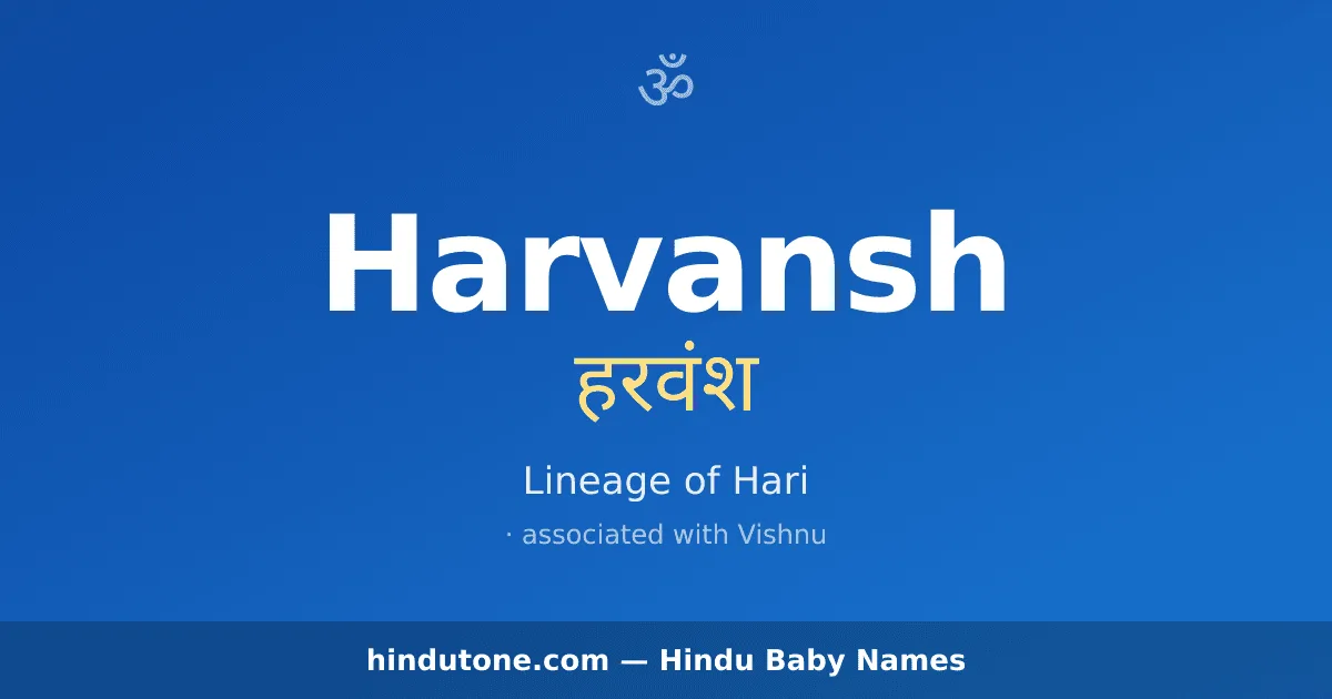 Harvansh
