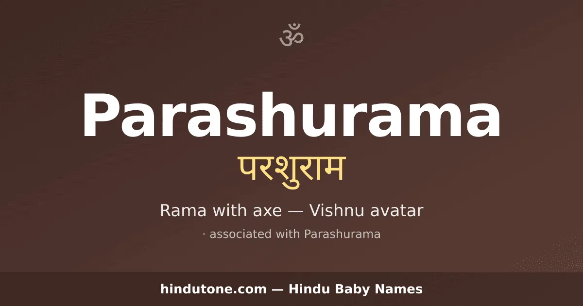 Parashurama