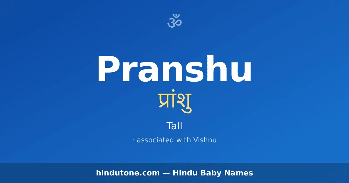 Pranshu