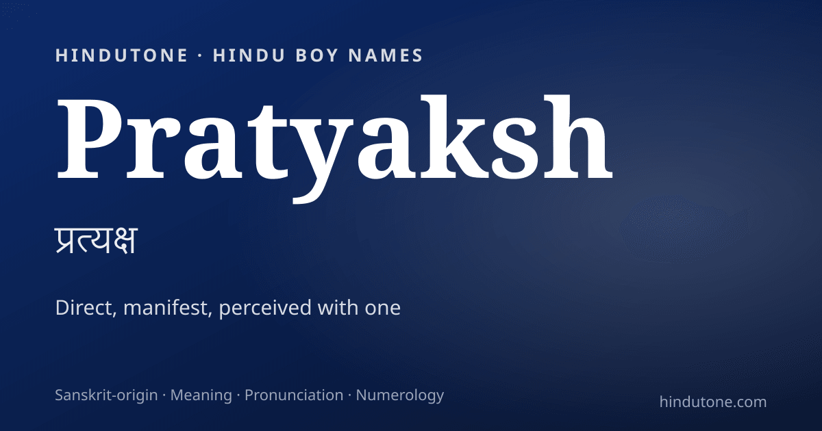 Pratyaksh
