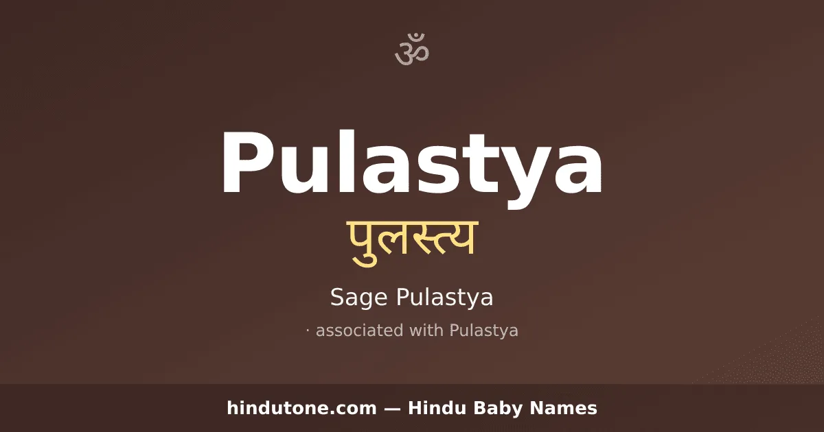 Pulastya