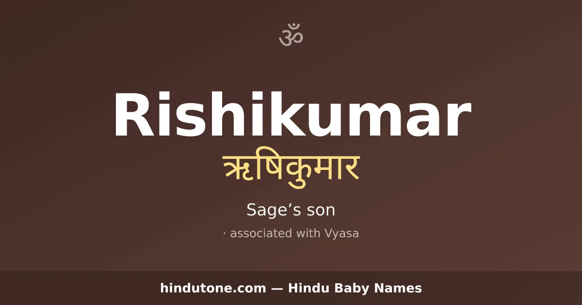 Rishikumar