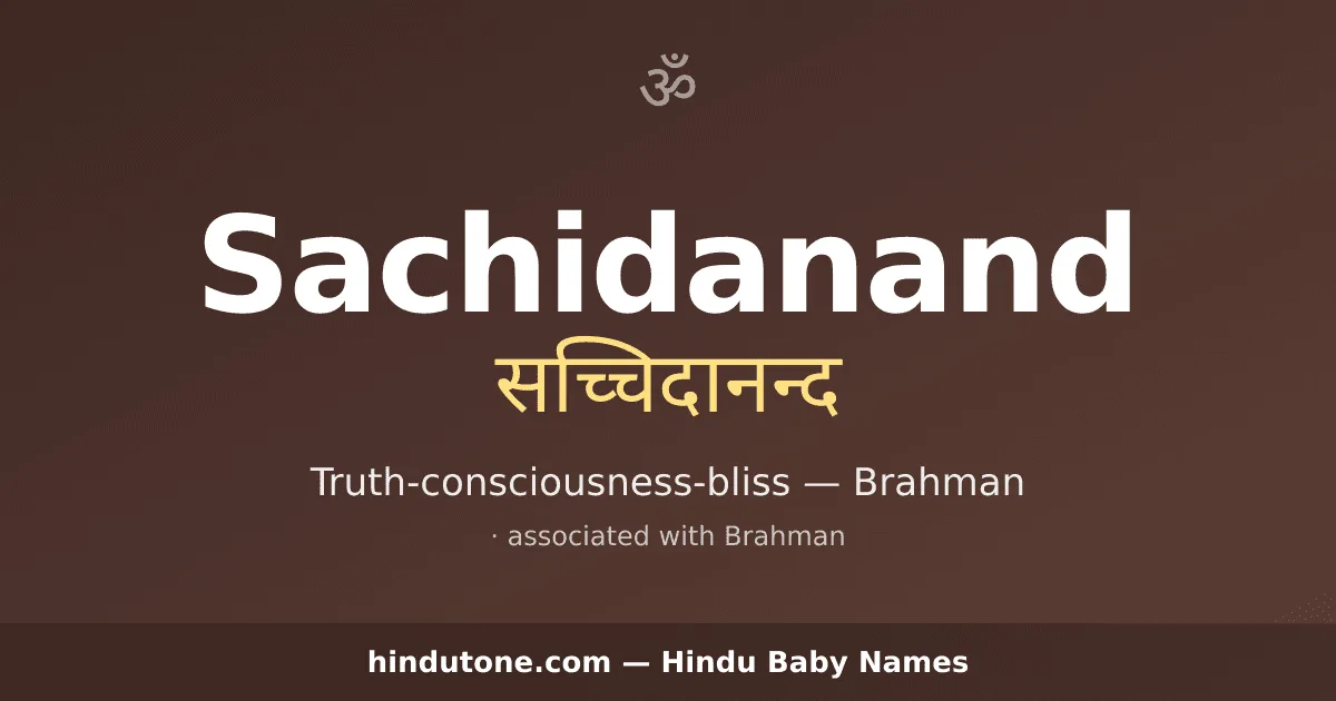 Sachidanand