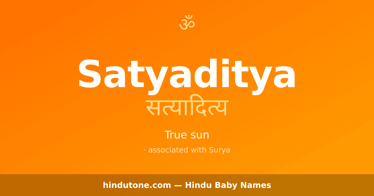 Satyaditya