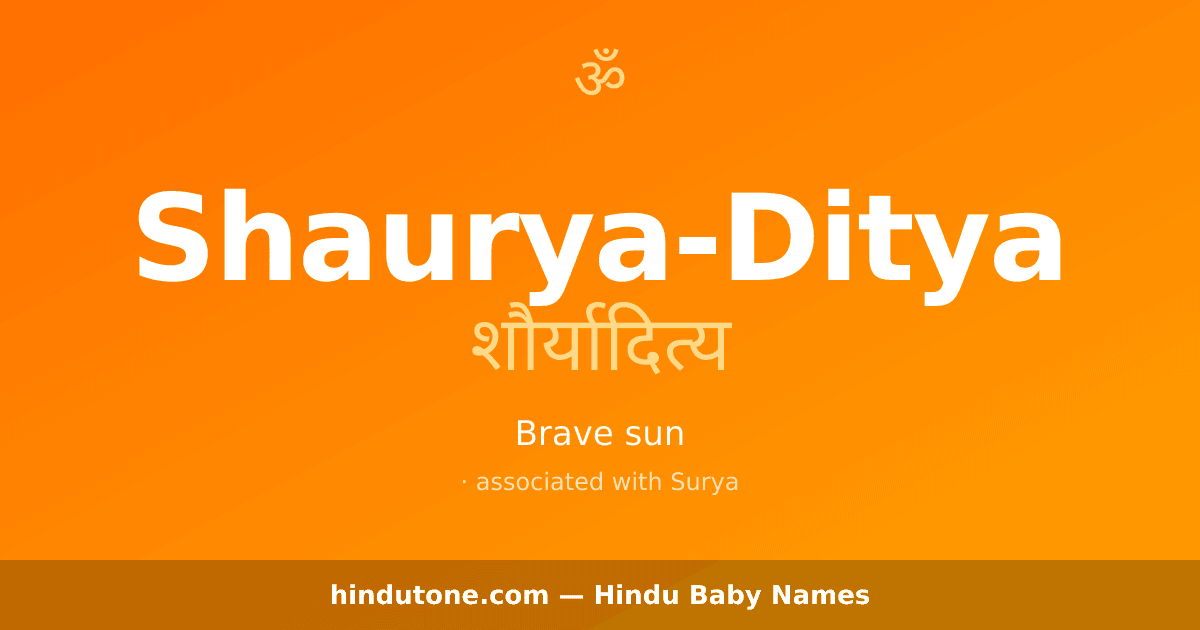 Shaurya-Ditya