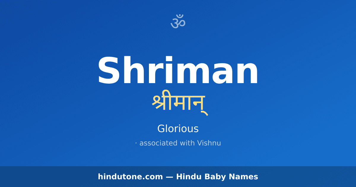 Shriman