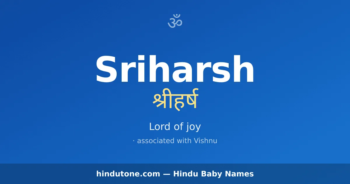 Sriharsh
