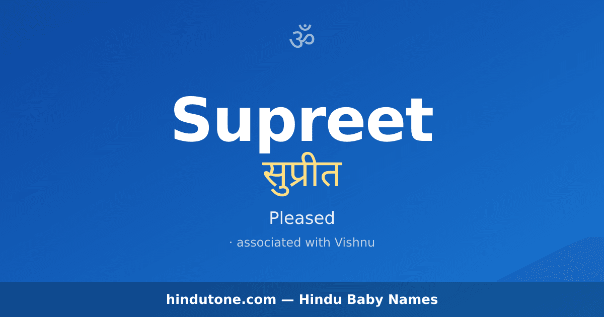 Supreet