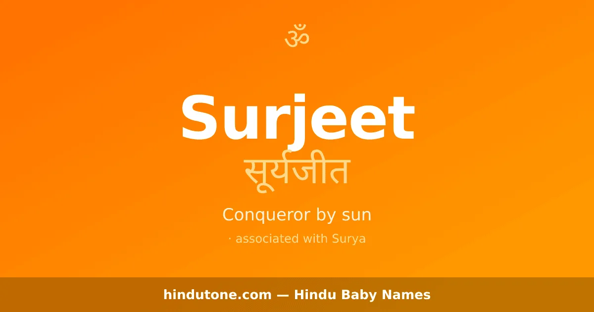Surjeet