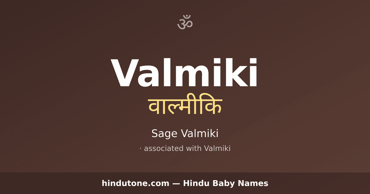 Valmiki