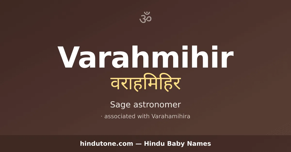 Varahmihir