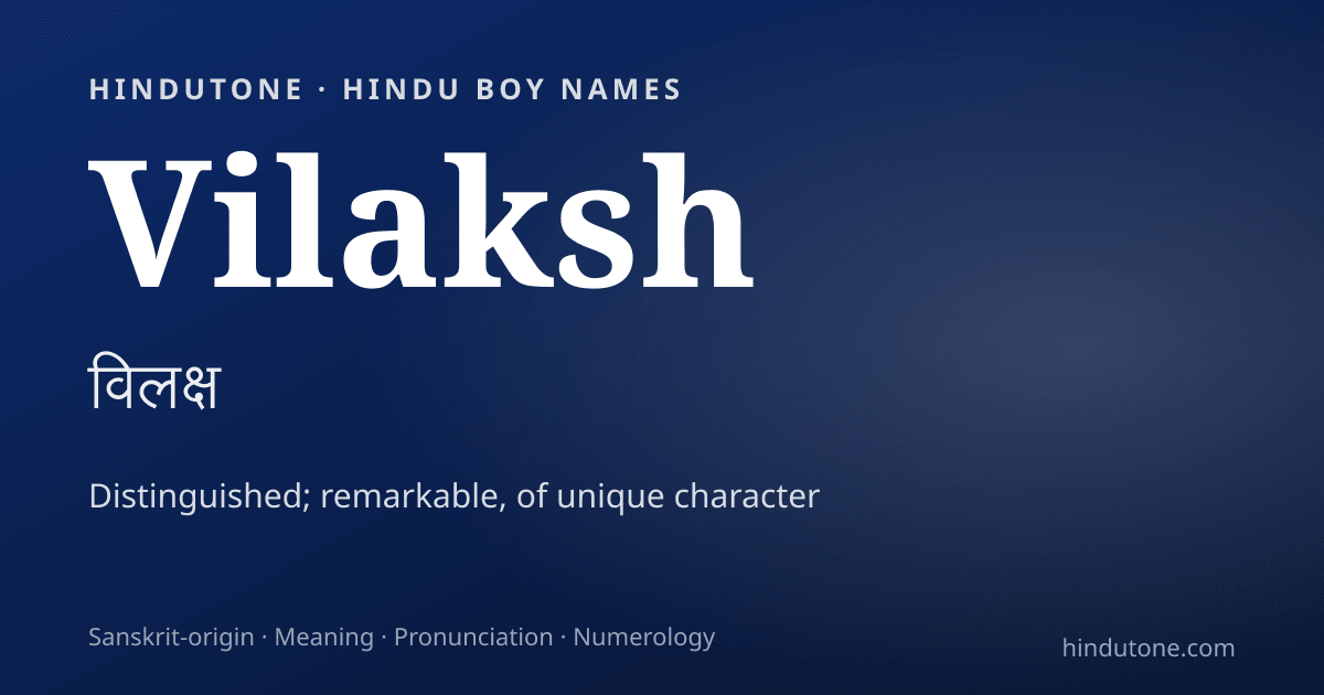 Vilaksh