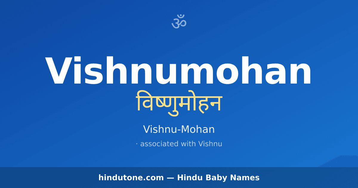 Vishnumohan
