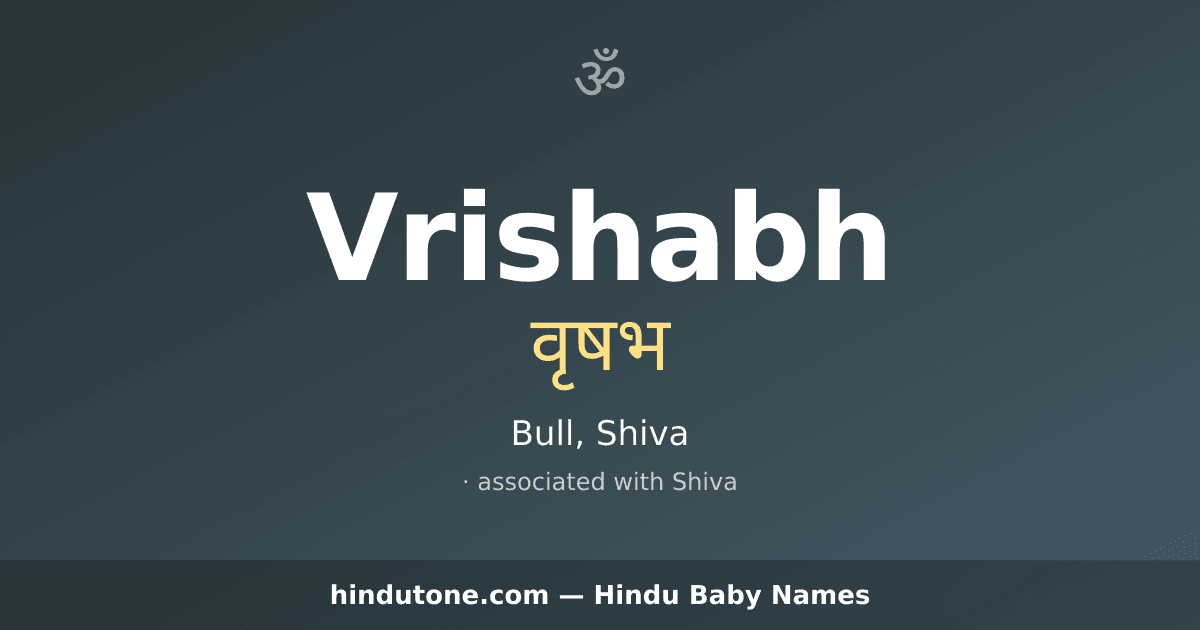 Vrishabh