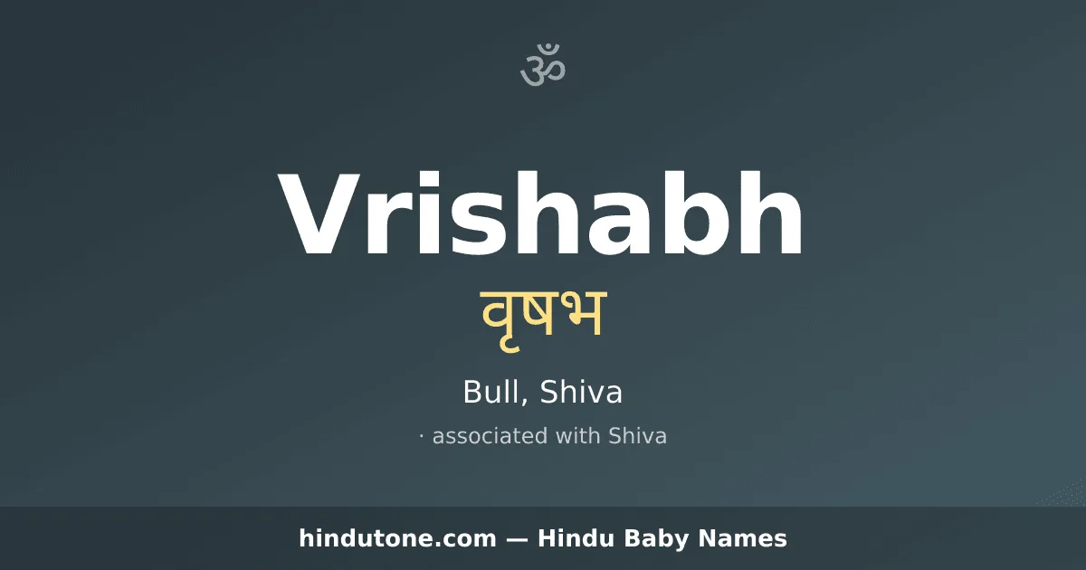Vrishabh