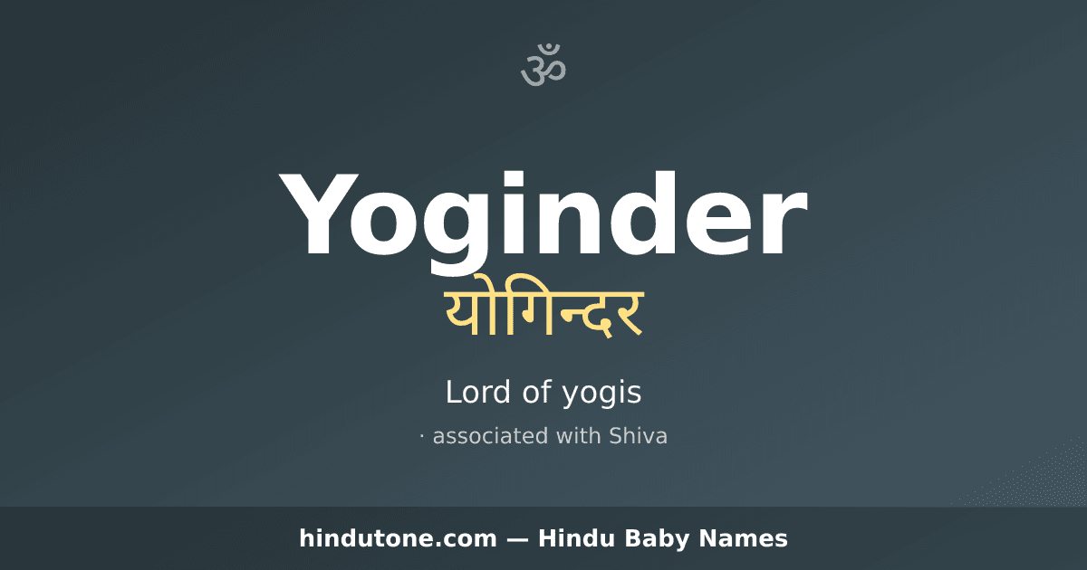 Yoginder