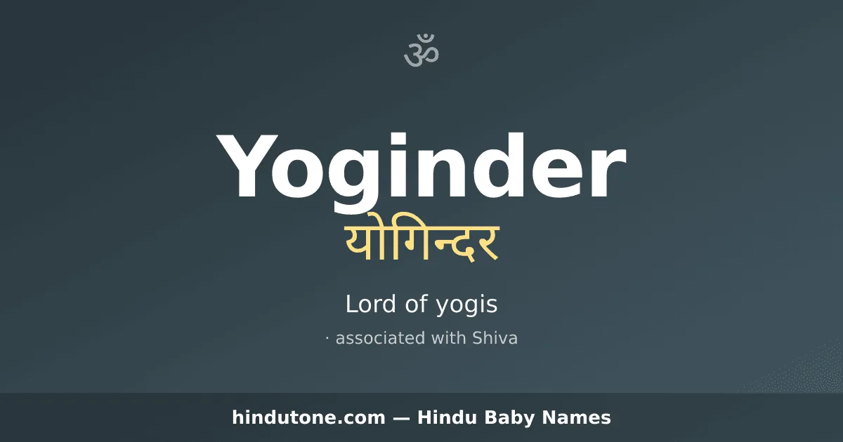 Yoginder