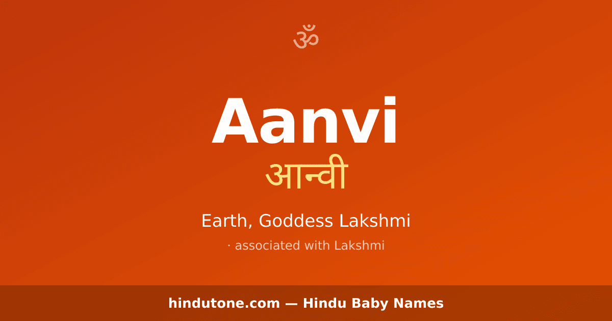 Aanvi