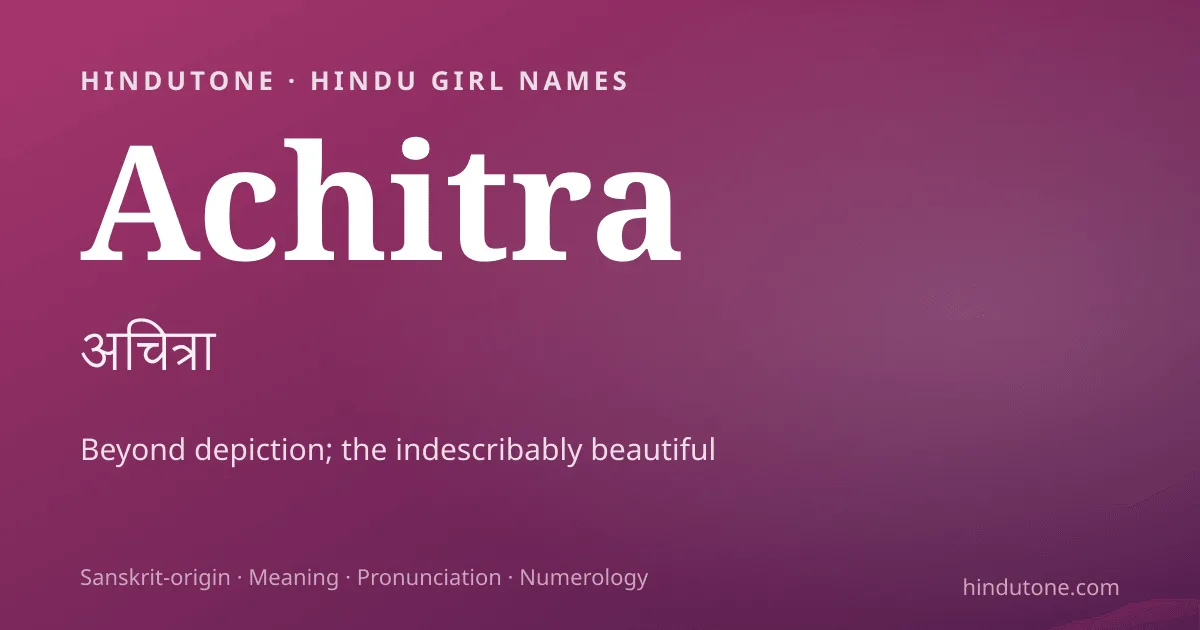 Achitra