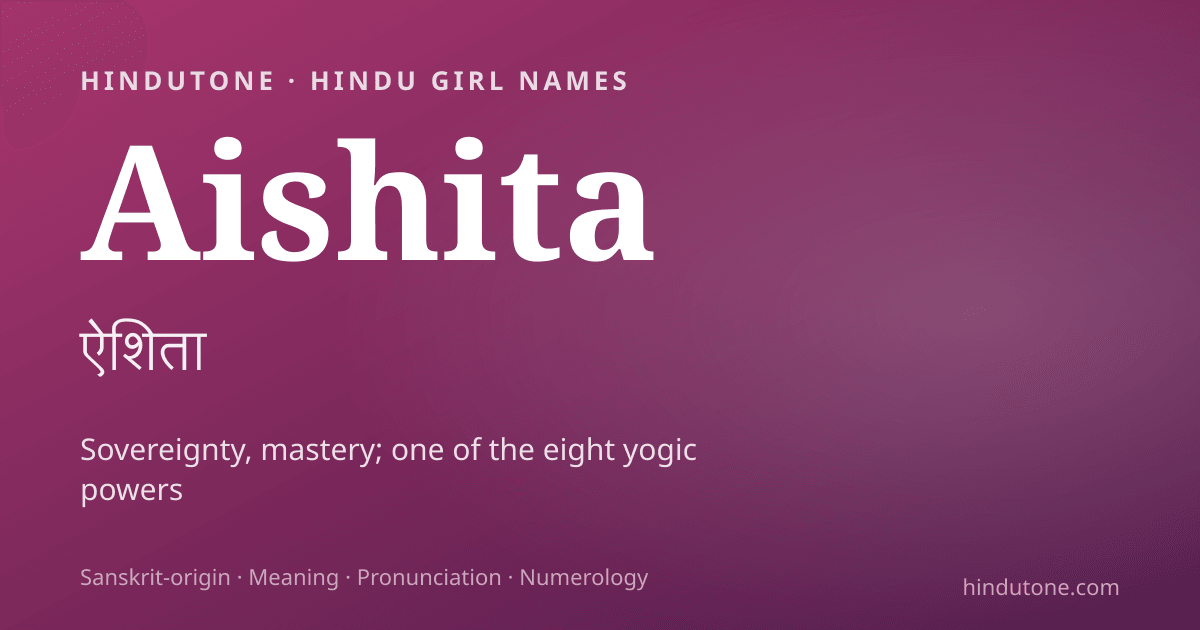 Aishita