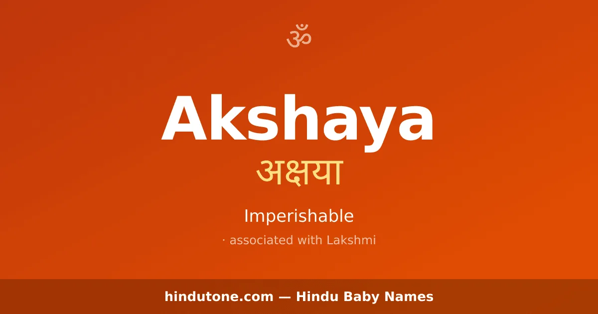 Akshaya