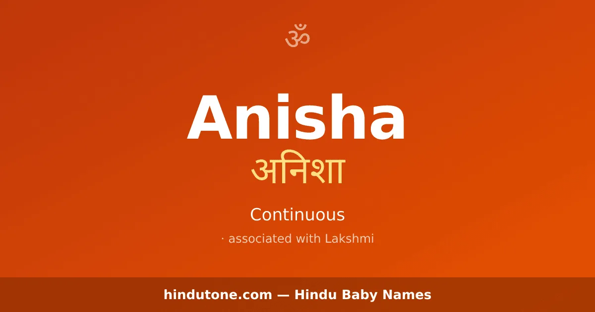 Anisha