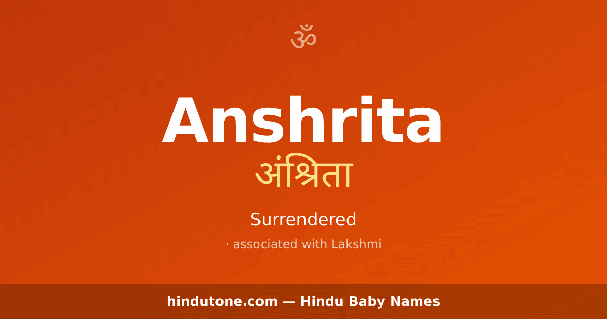 Anshrita