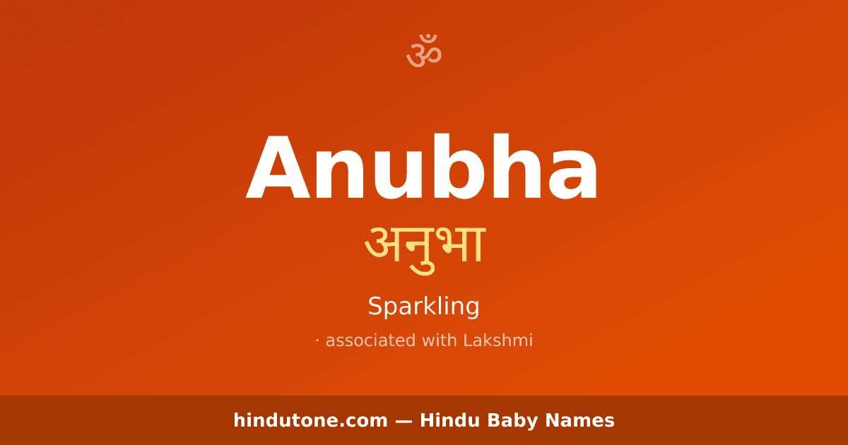 Anubha