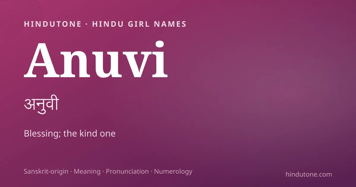 Anuvi