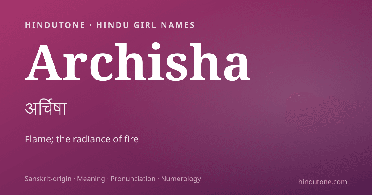 Archisha