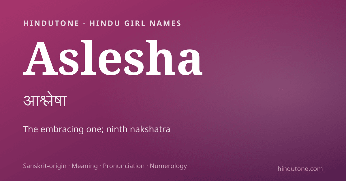 Aslesha