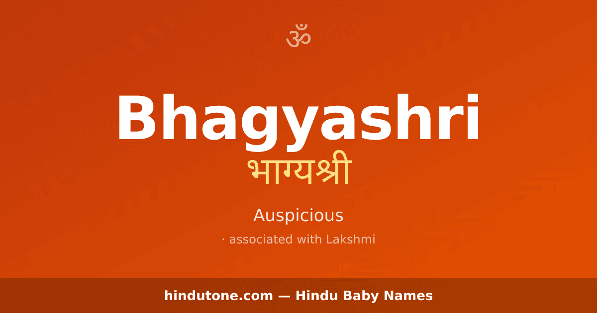 Bhagyashri