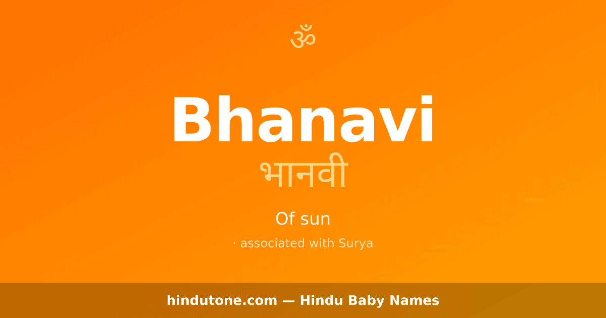 Bhanavi